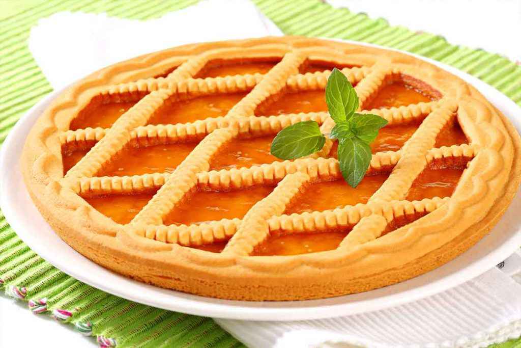 crostata con marmellata