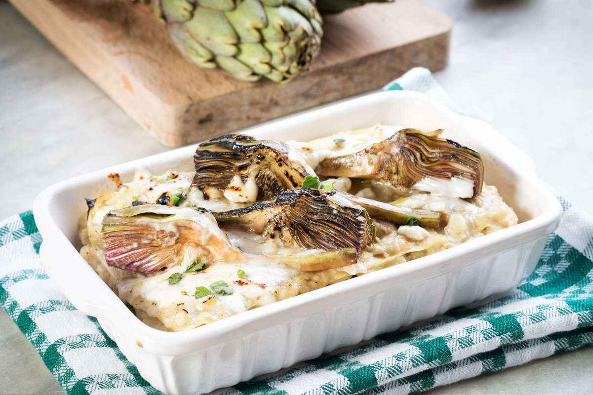 lasagne ai carciofi