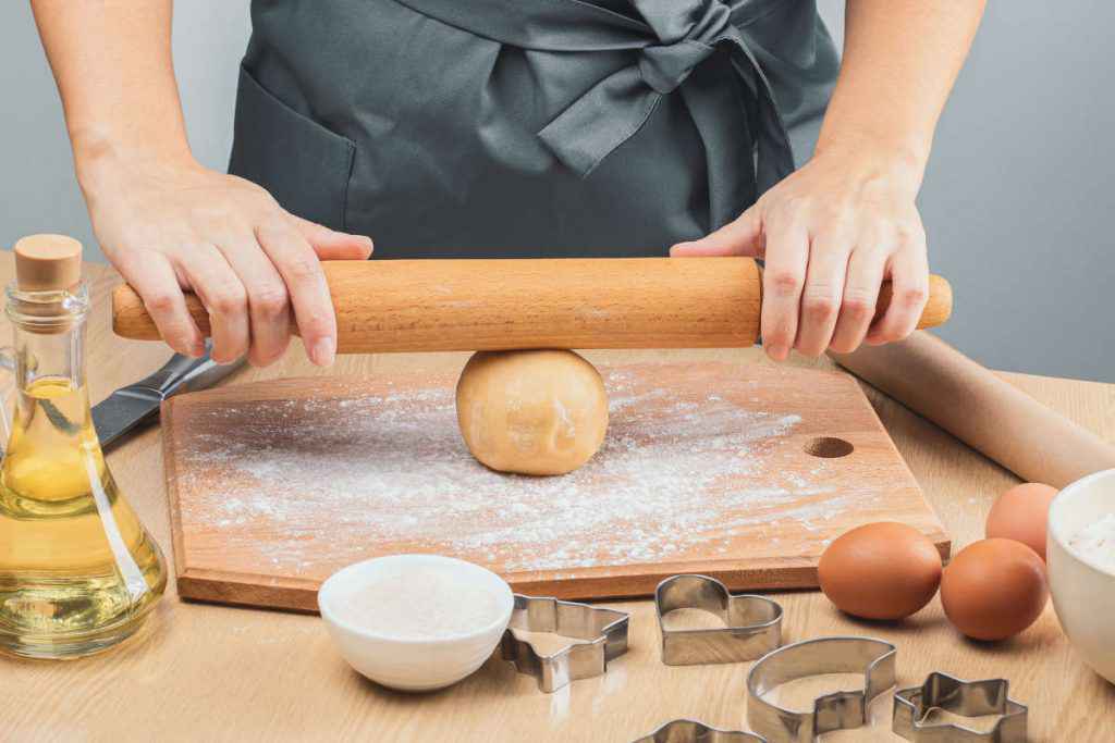 pasta frolla con olio per biscotti