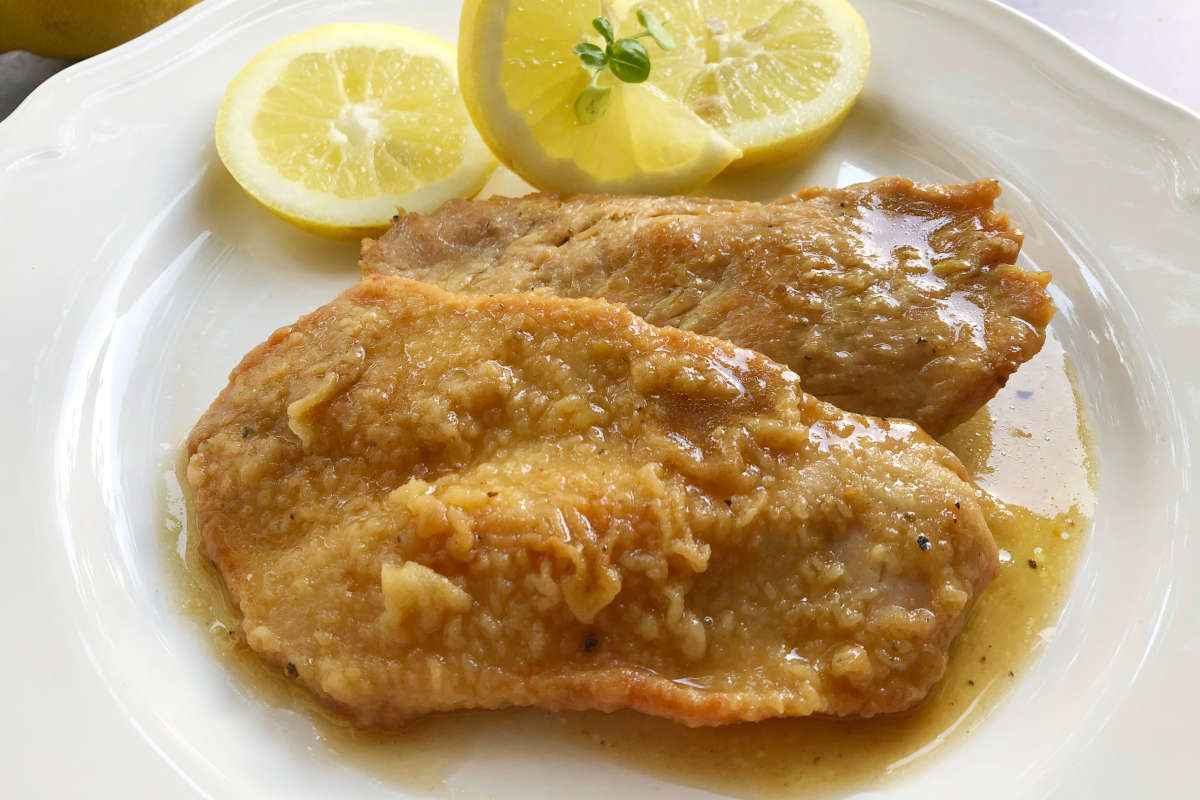 scaloppine al vino e limone