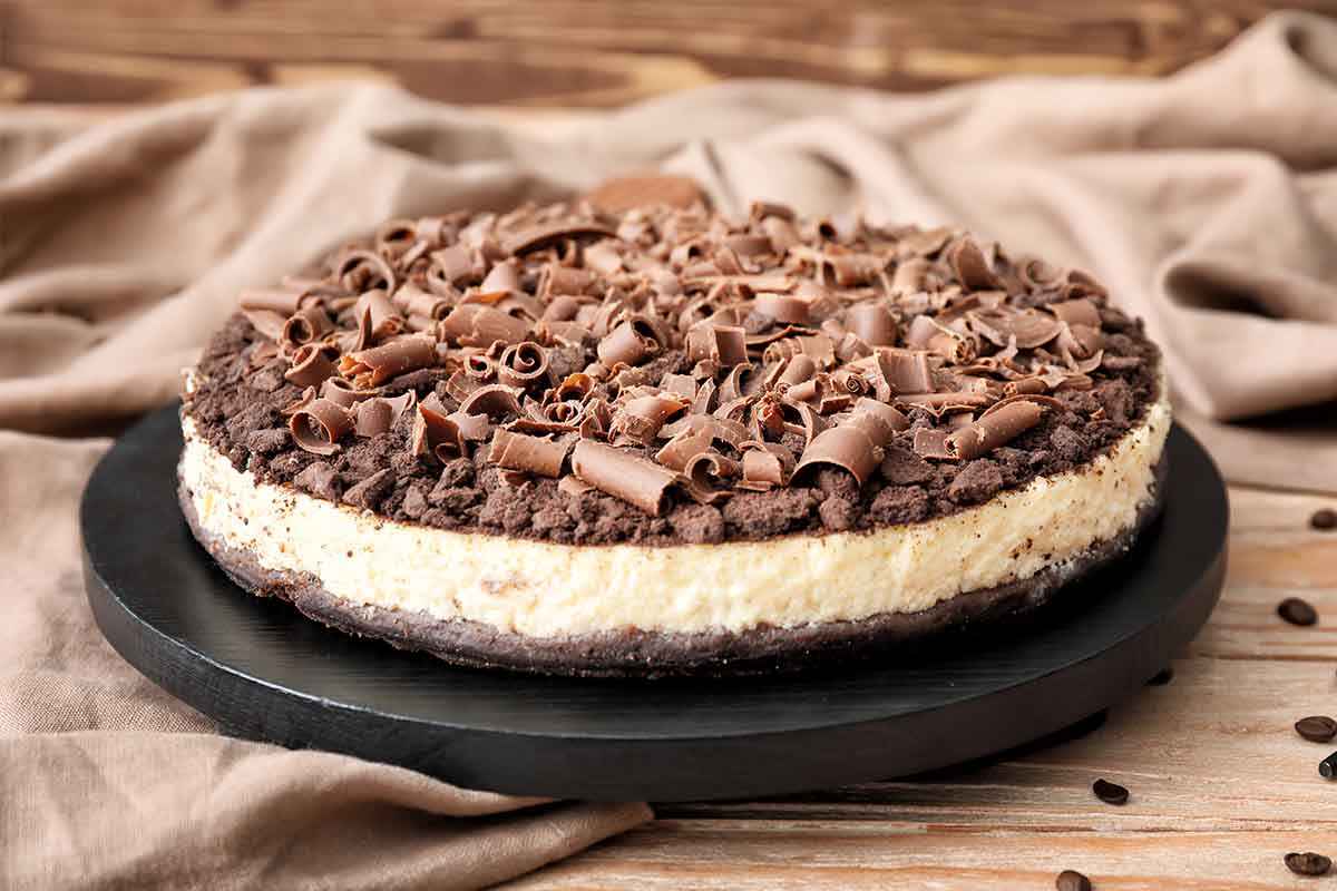 Dolce del giorno: la cheesecake Pan di Stelle