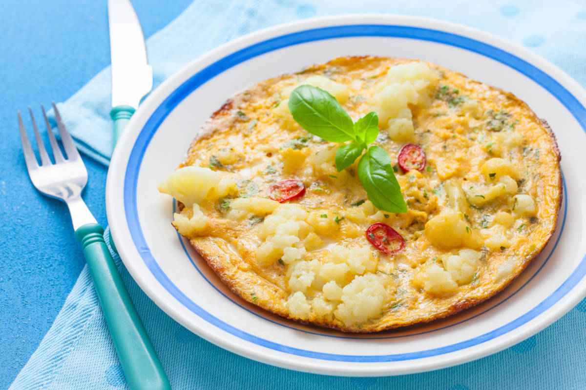 frittata di cavolfiore