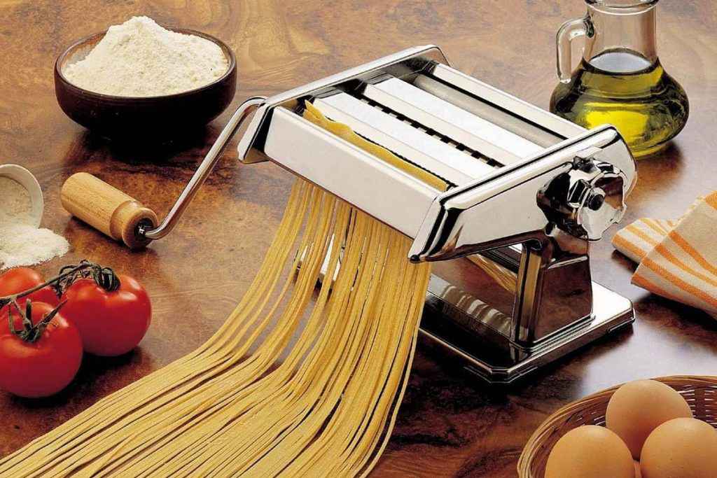 macchina pasta manuale a manovella titania imperia