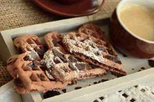 waffle al cioccolato