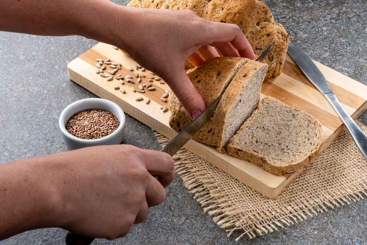 pane di quinoa senza lievito