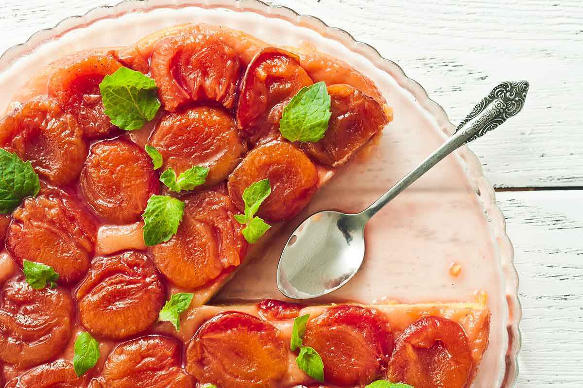 Tarte tatin, torta rovesciata all'albicocca