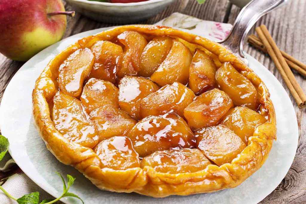 Torta rovesciata francese, tarte tatin alle mese