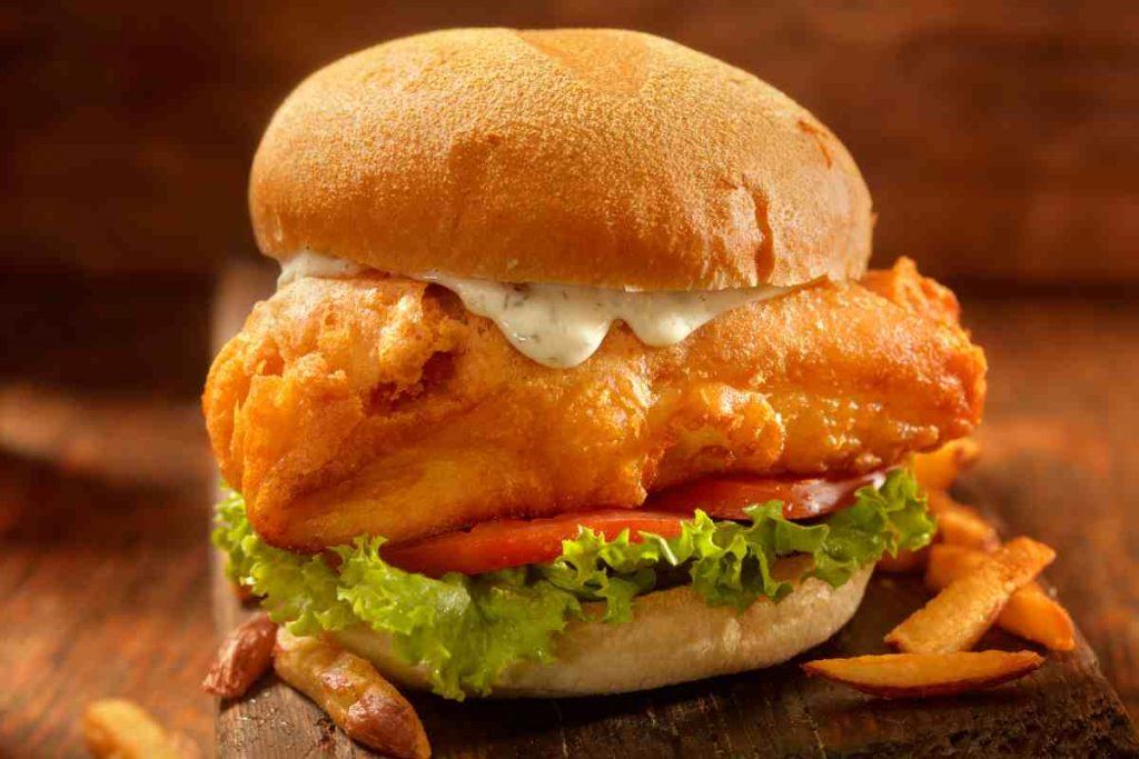 Fish burger 