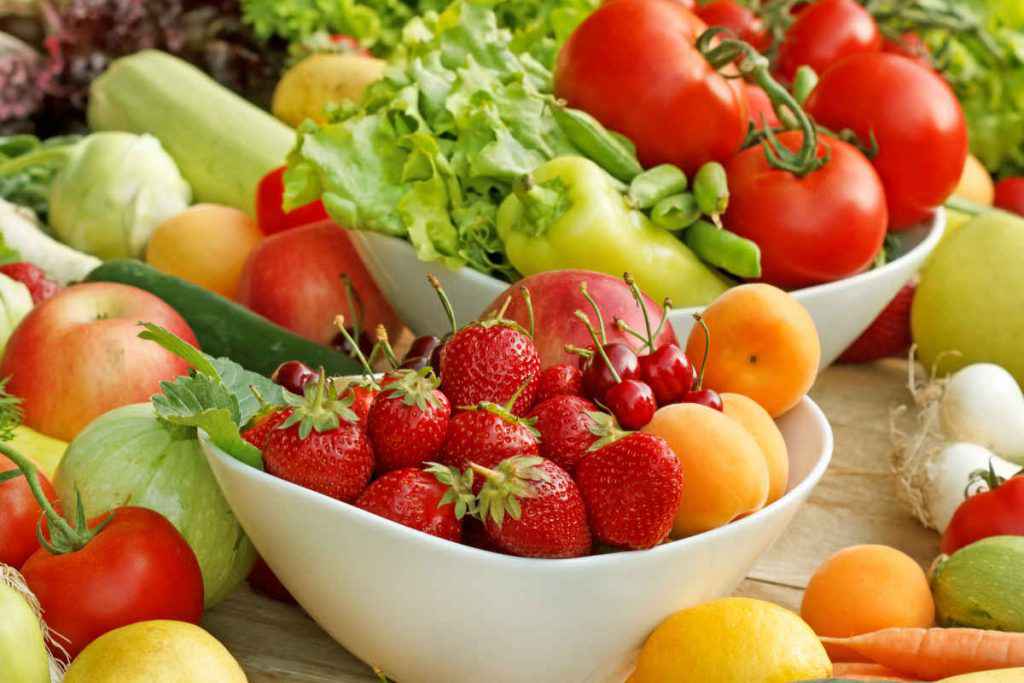 frutta e verdure di stagione per la spesa di maggio