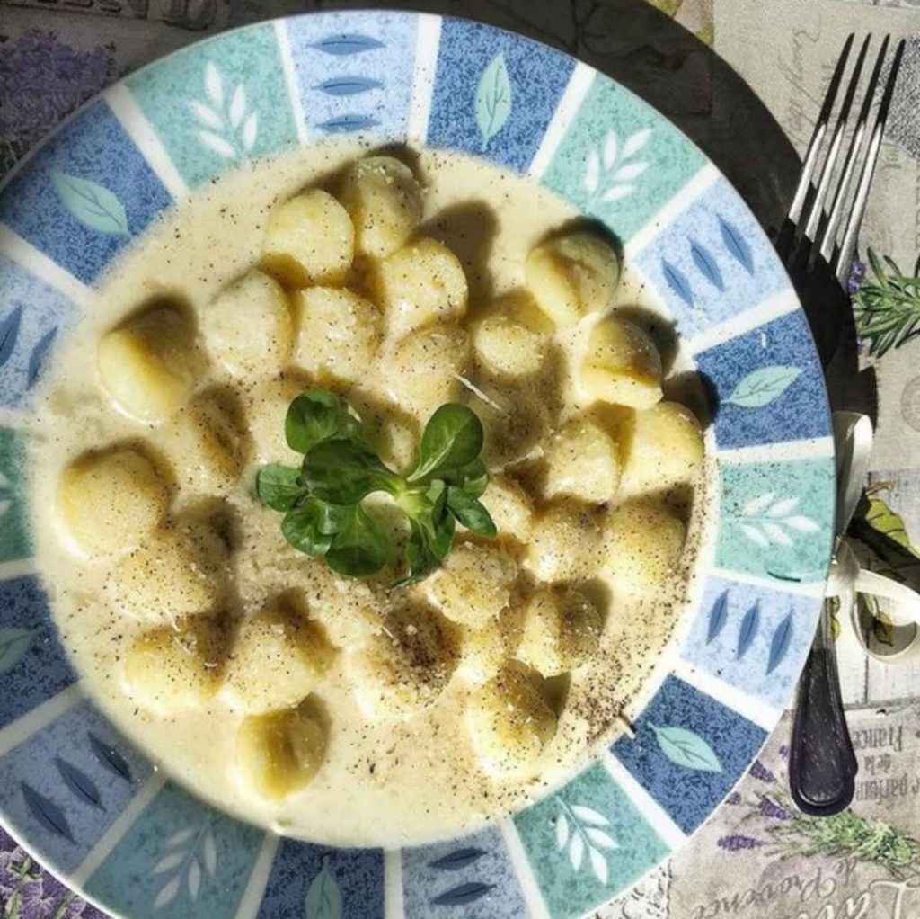 gnocchi al gorgonzola foto instagram