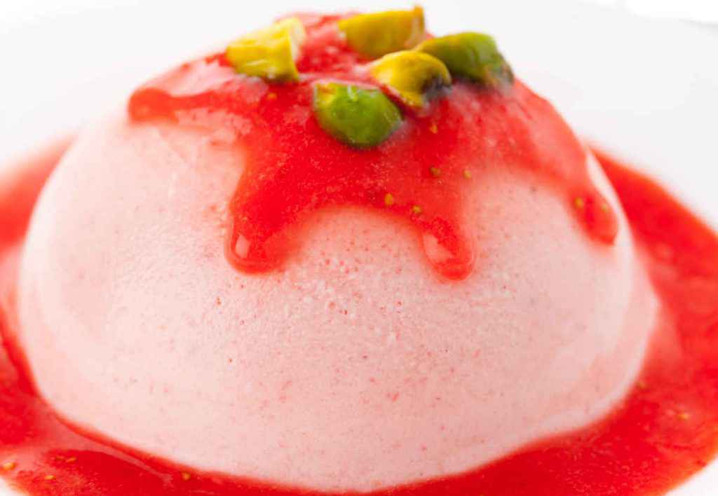 semifreddo di fragole