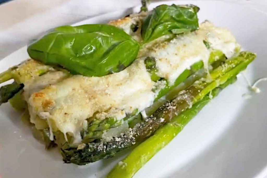 parmigiane sfiziose, la ricetta con asparagi di casabaio