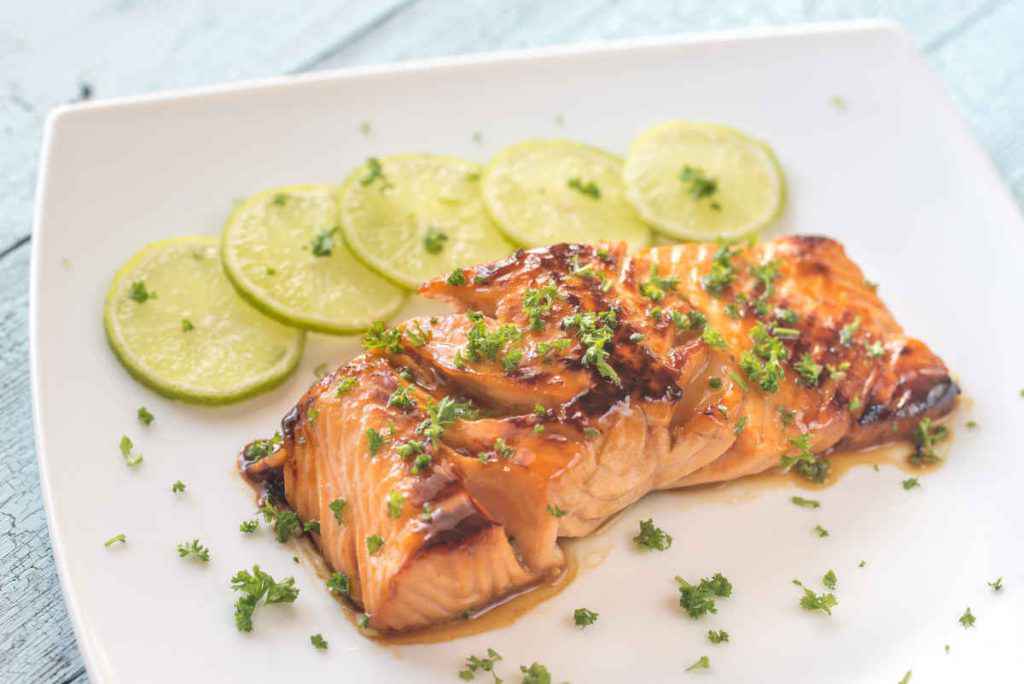 salmone al lime