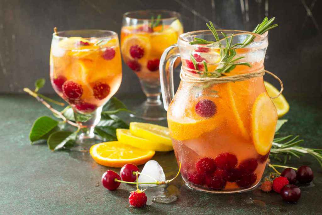 sangria al vino rose