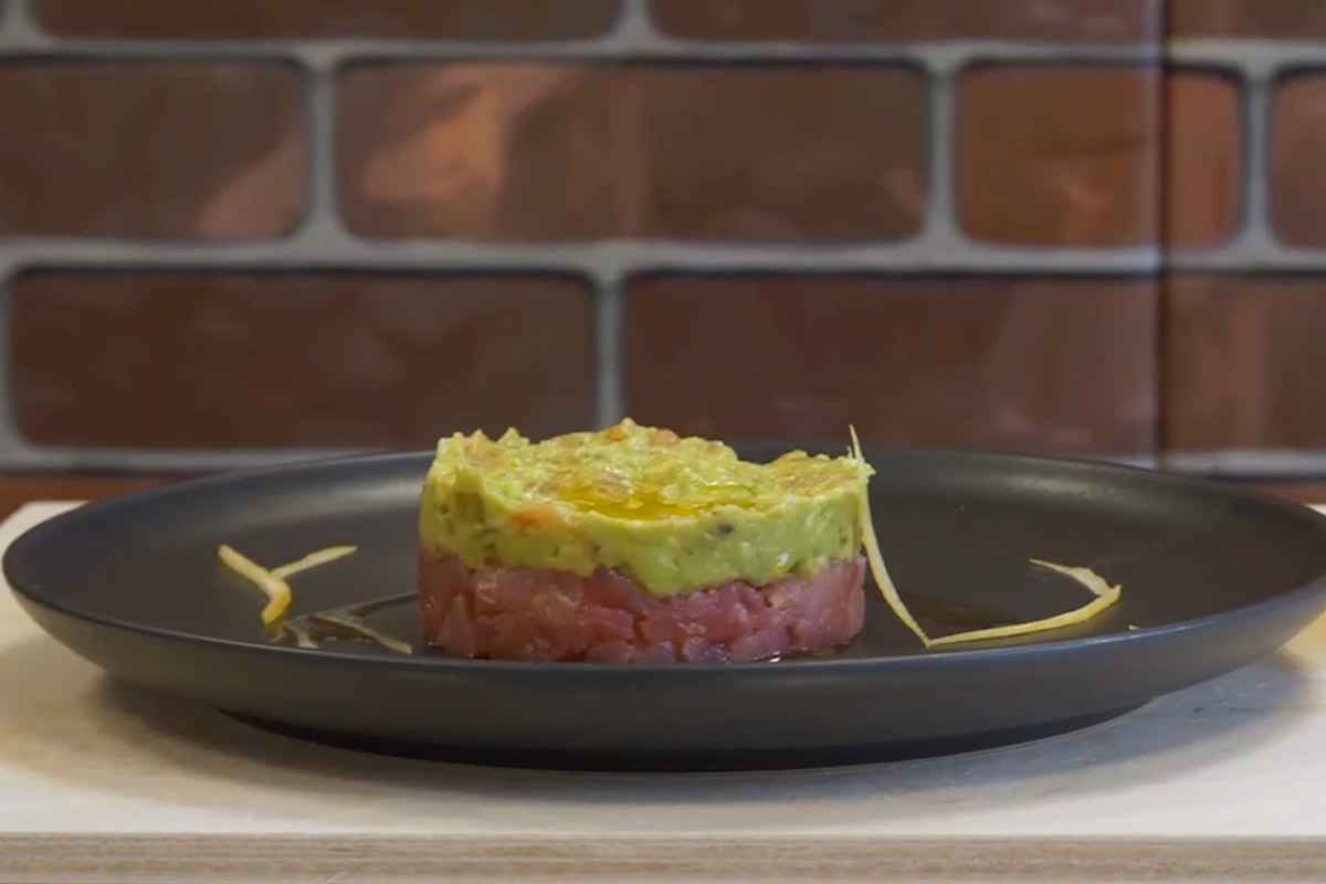 Tartare di tonno allo zenzero