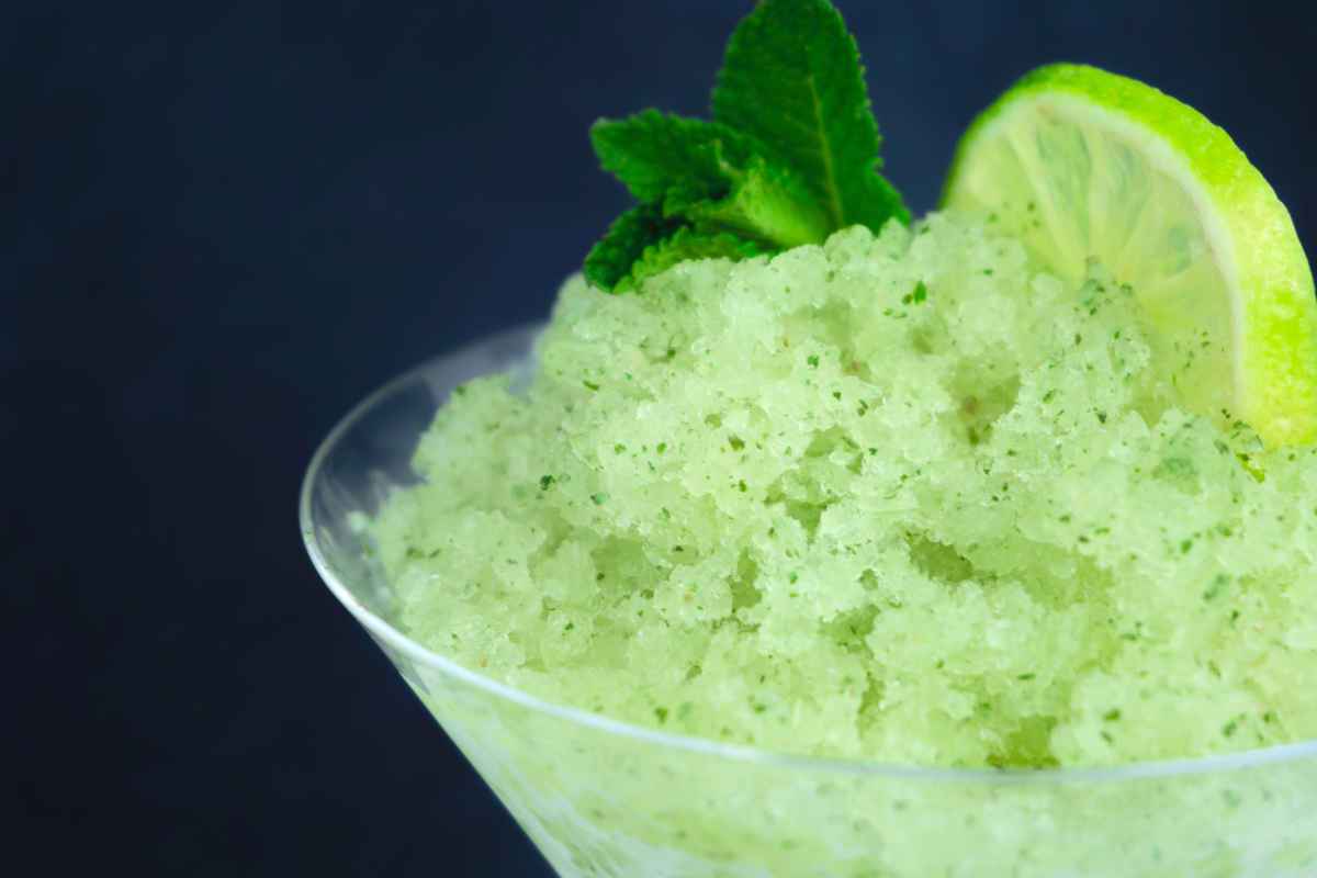 granita alla menta