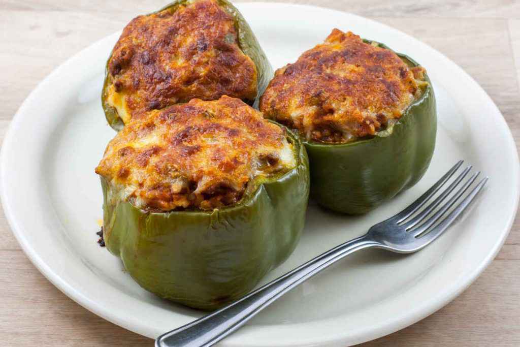 peperoni ripieni di pane alla siciliana