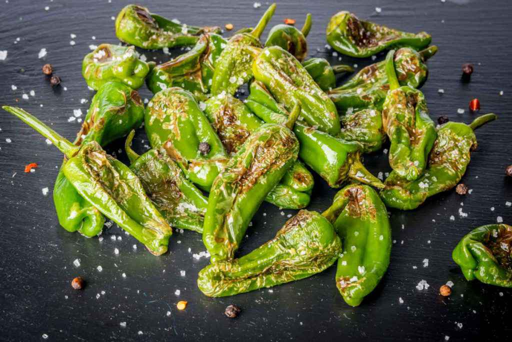 peperoni verdi al forno