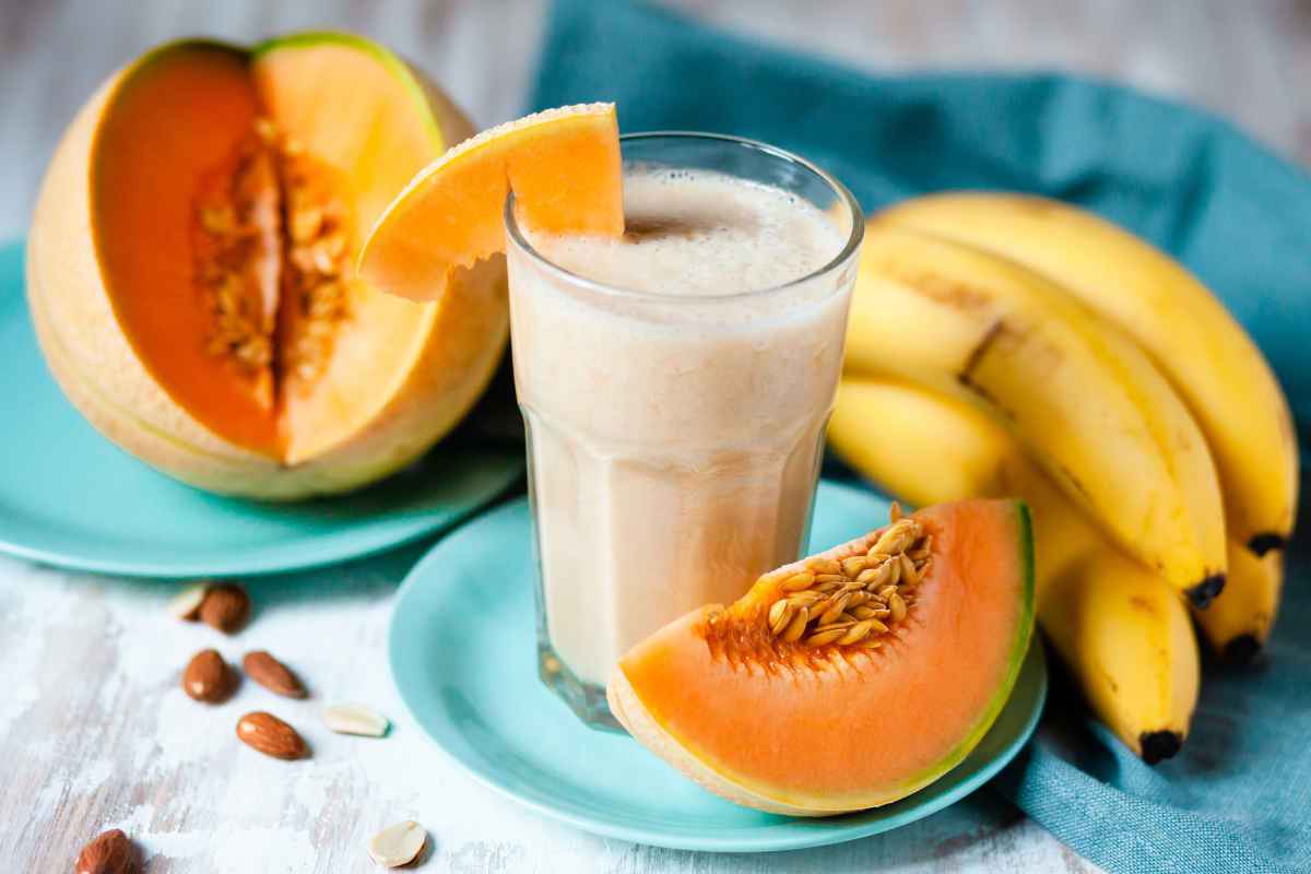 smoothie melone e banana