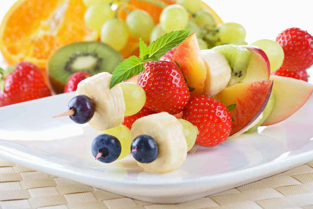 spiedini di frutta