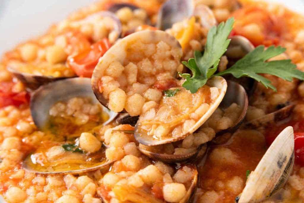 fregola con vongole