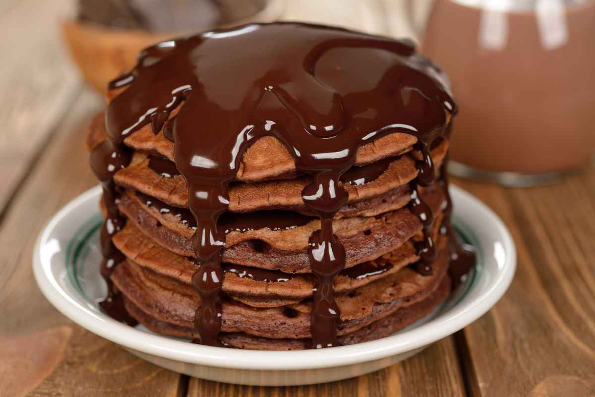 Pancake al cioccolato