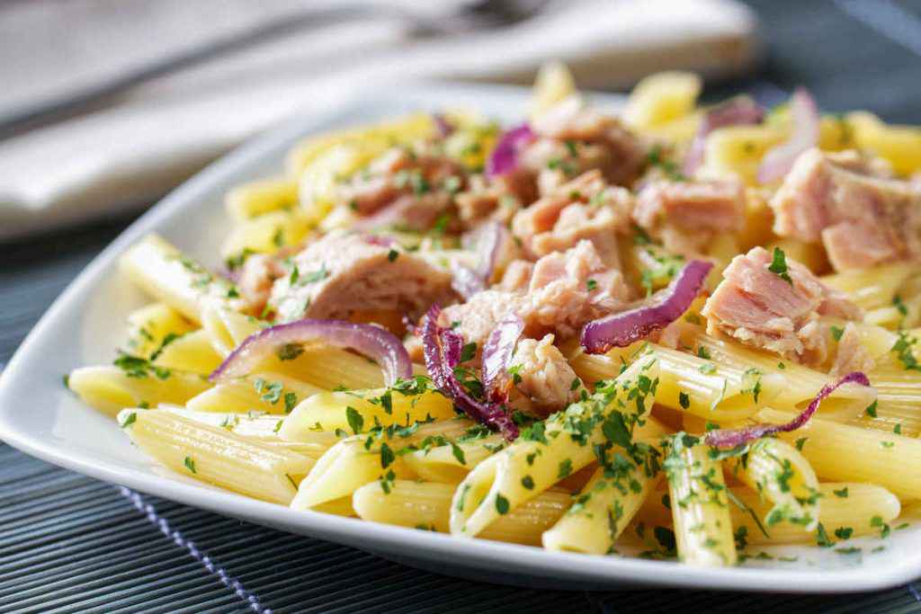 pasta fredda al tonno senza pomodori