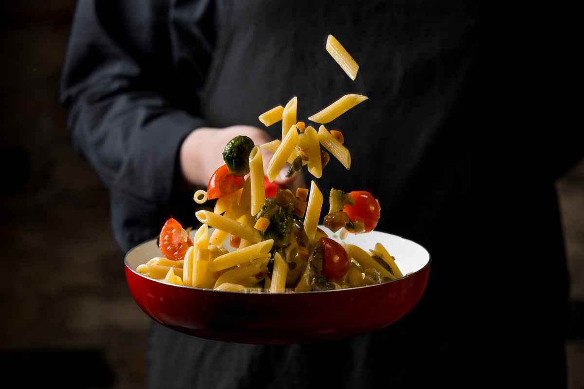 cuoco che spadella, errori quando si cucina la pasta