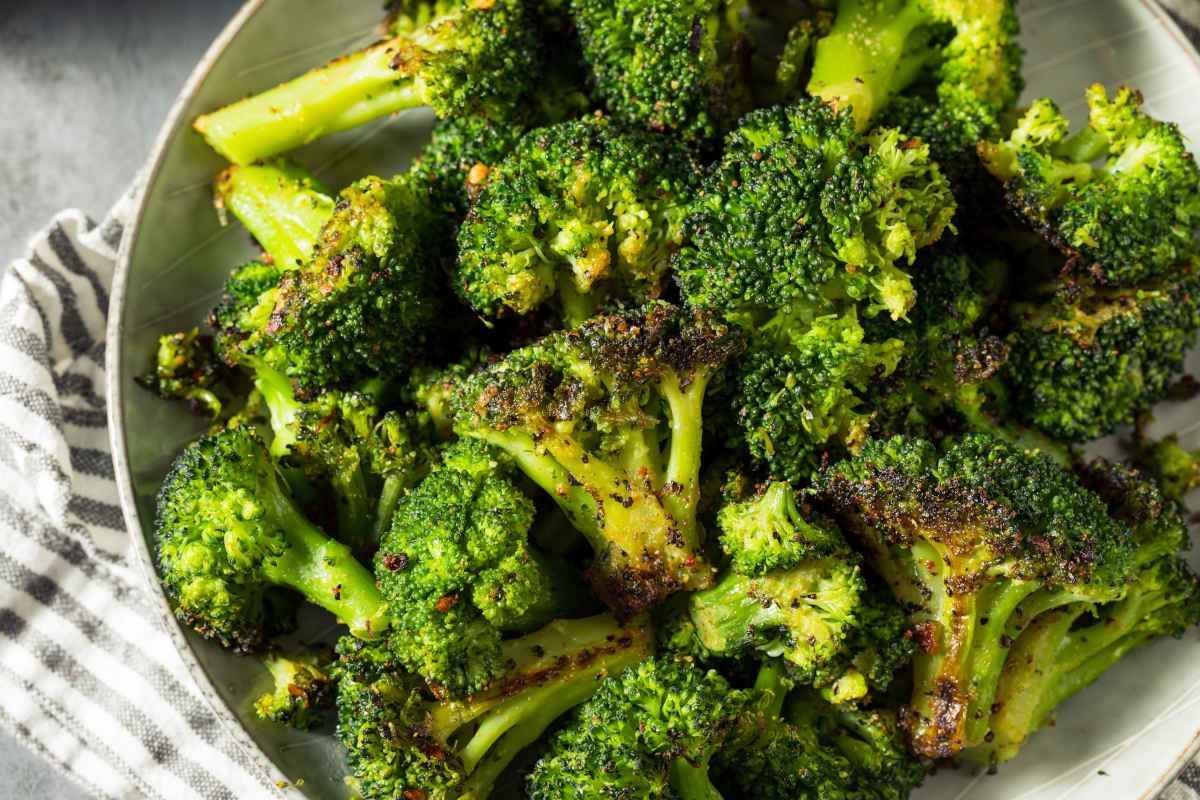 broccoli in padella per contorno alla cena di natale