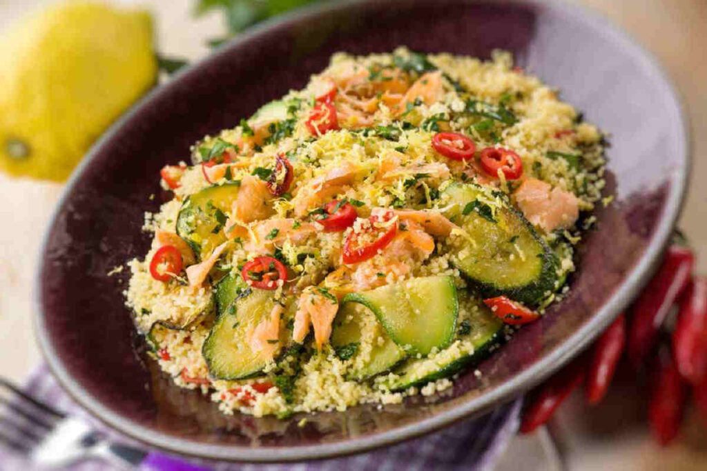 cous cous pesce verdure