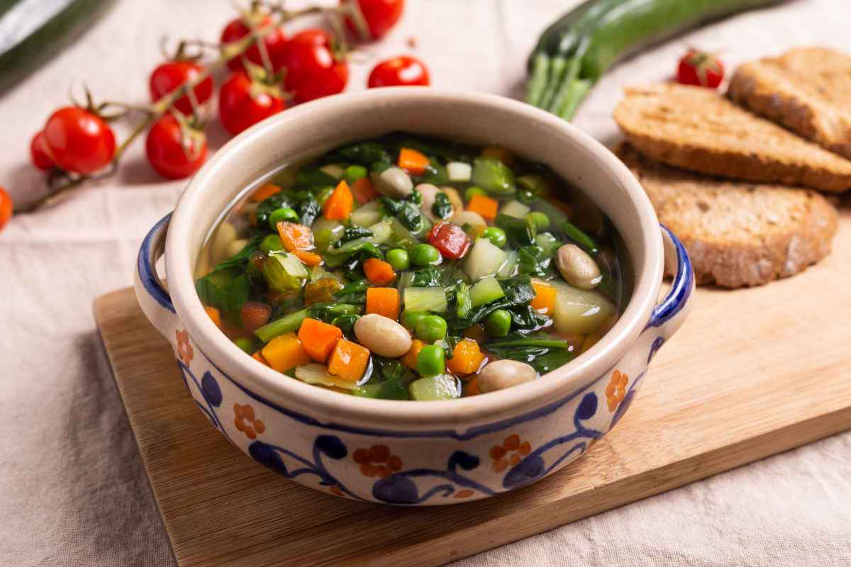 minestrone di verdure