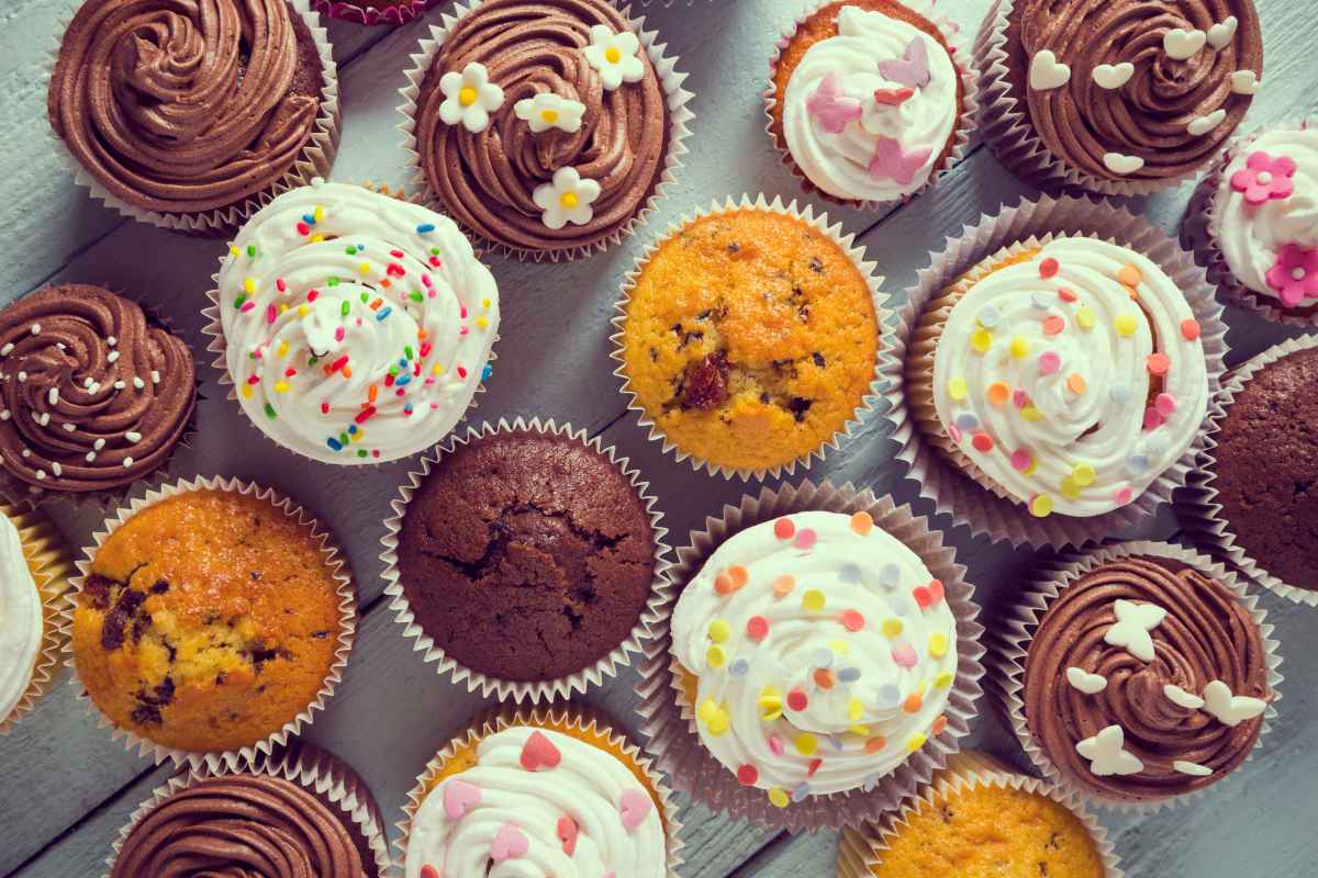 Le 3 differenze tra muffin e cupcake