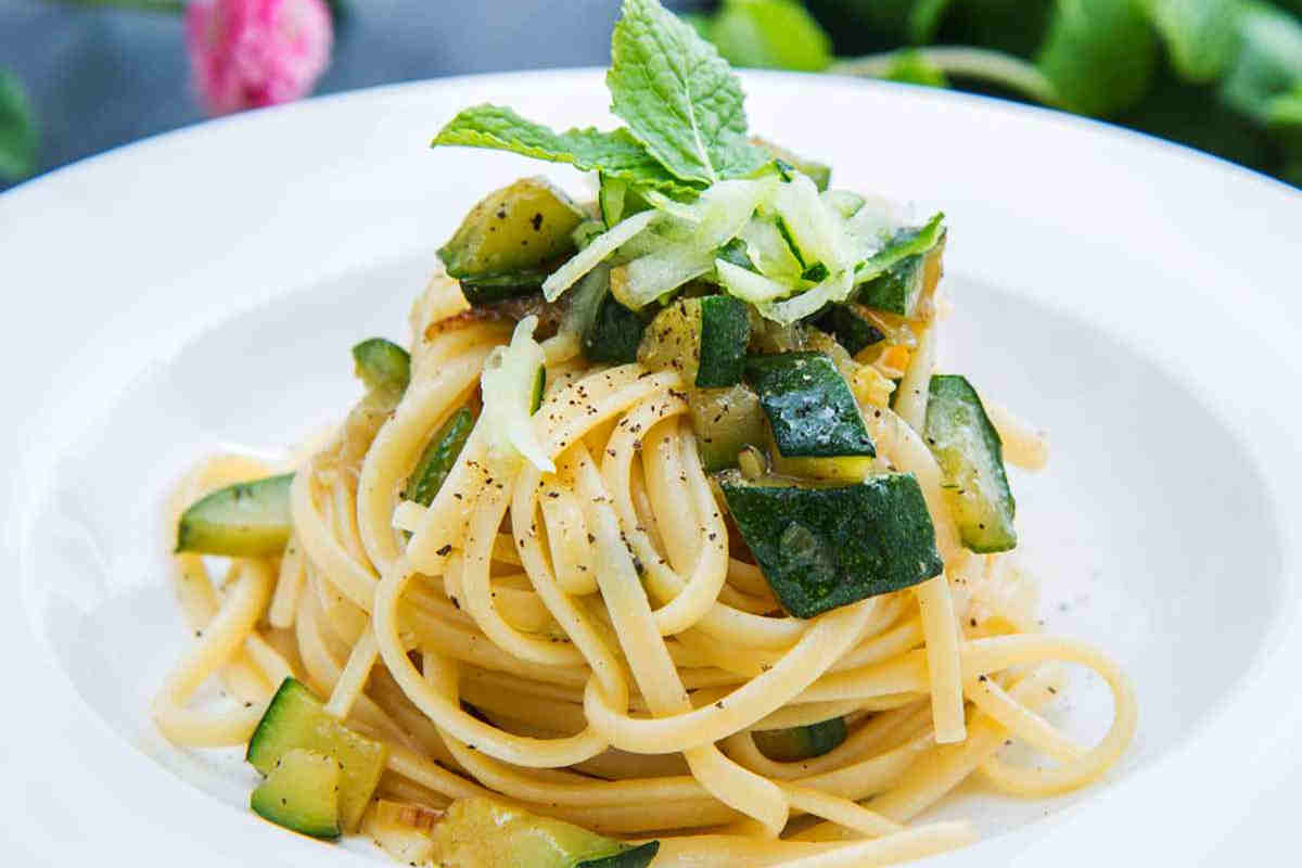 pasta con zucchine