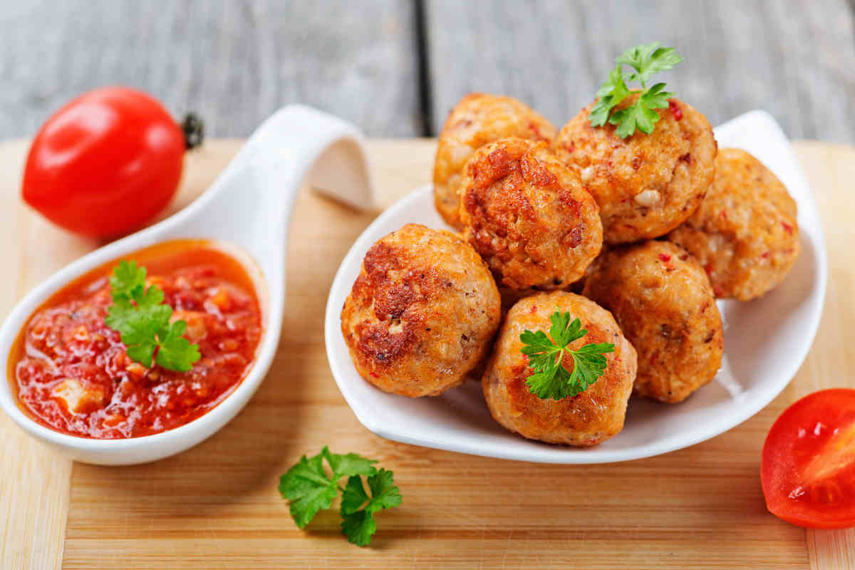 Polpette di pollo