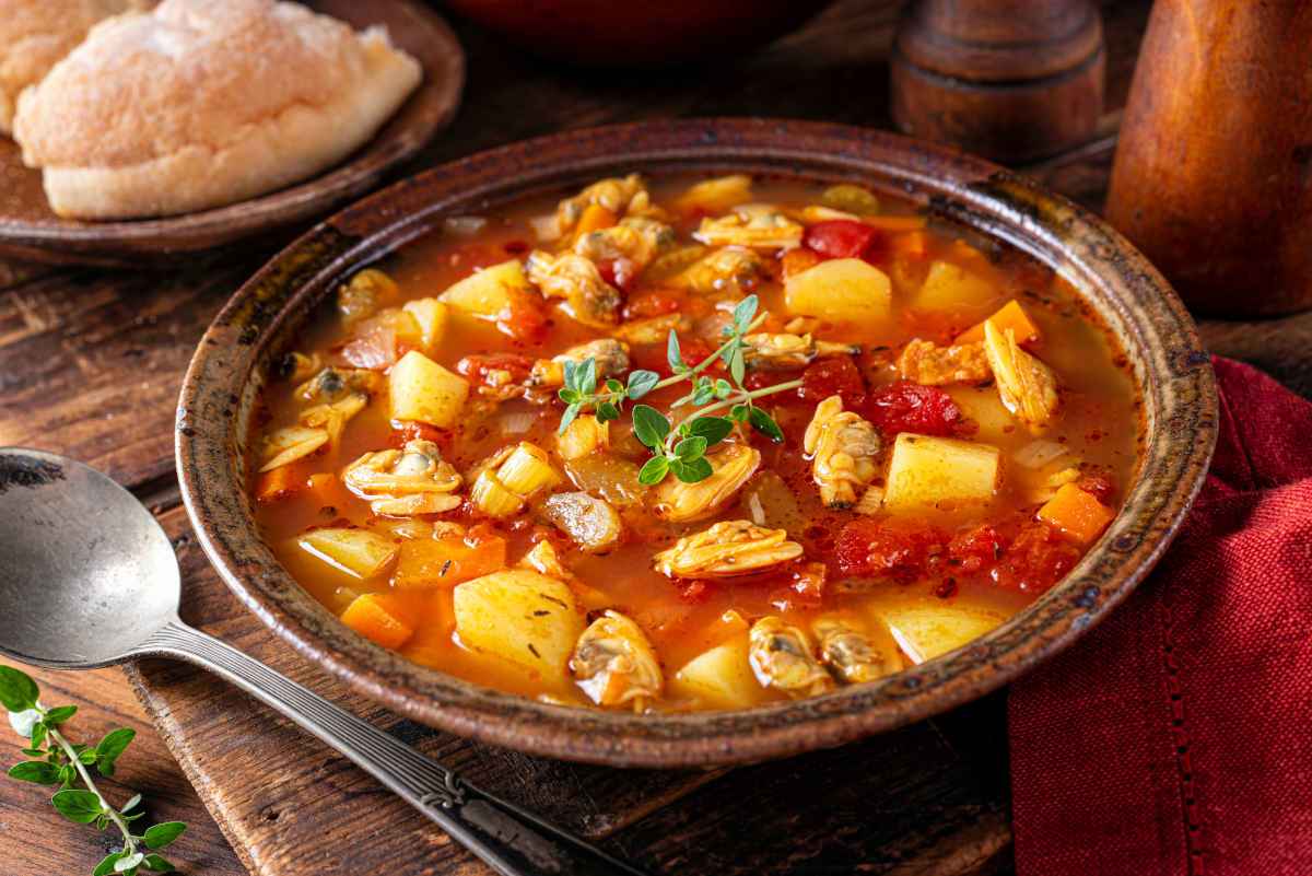 zuppa con vongole