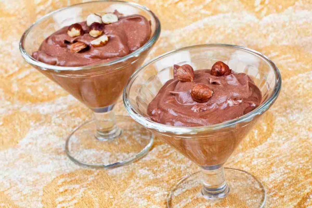 Mousse di cioccolato vegana