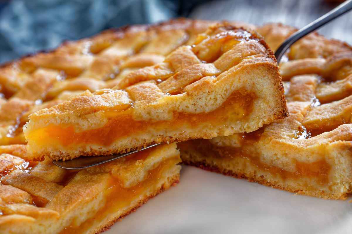 crostata per la colazione vegana