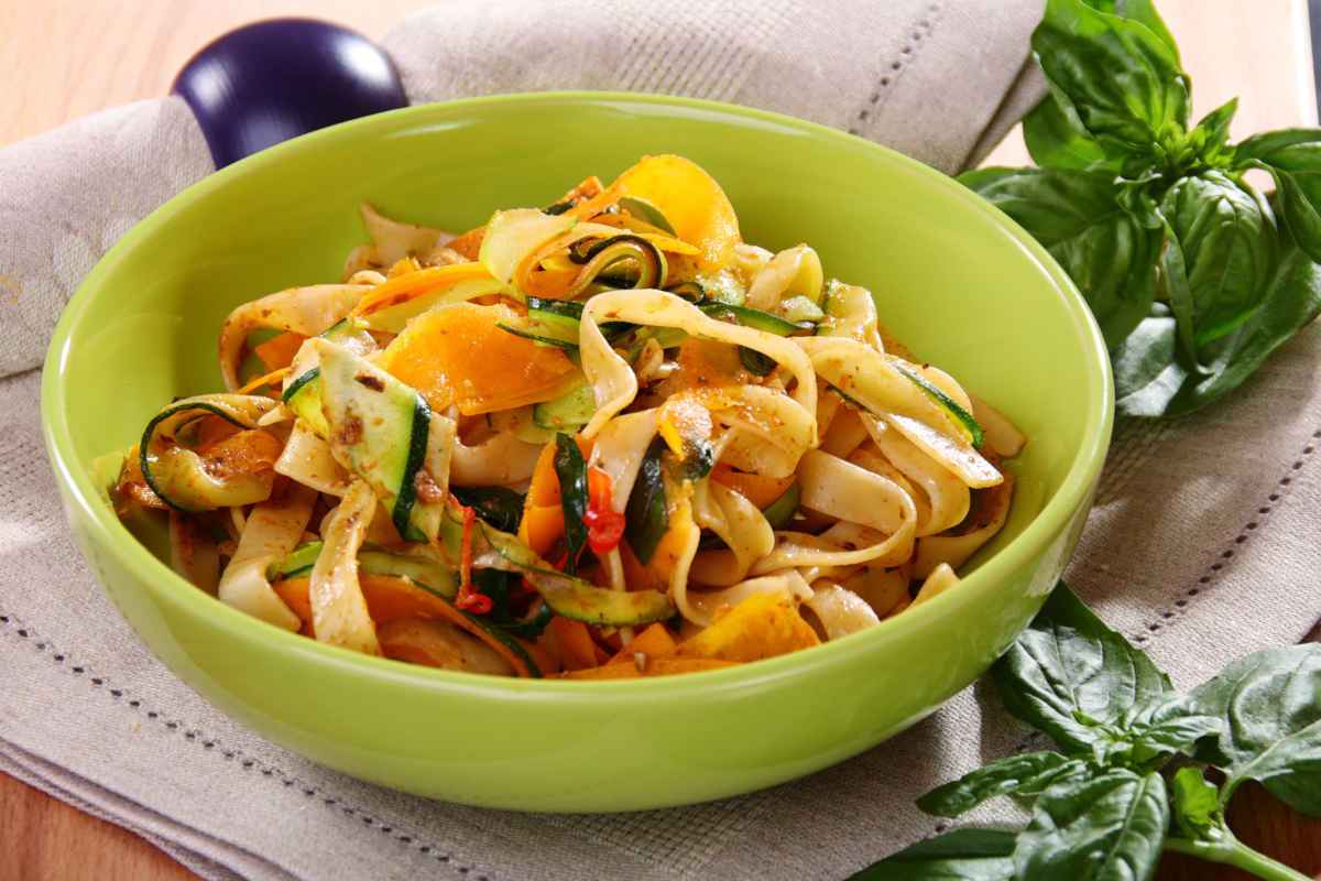 pasta con verdure per primi piatti vegani