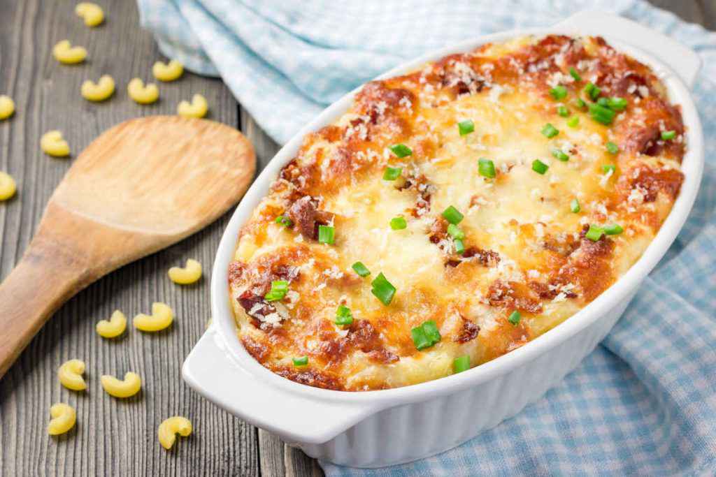 timballo con besciamella