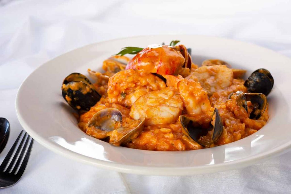 Risotto ai frutti di mare 