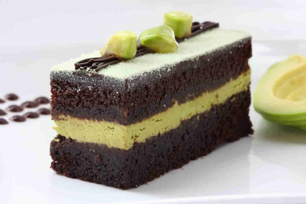 torta vegan cioccolato avocado