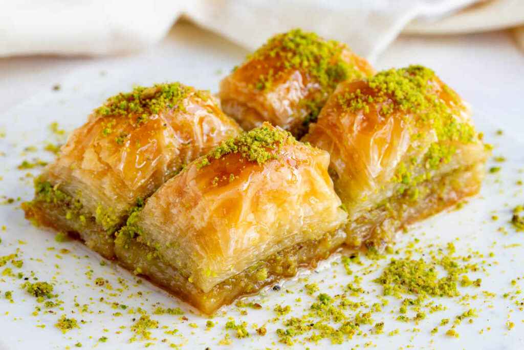 baklava al pistacchio