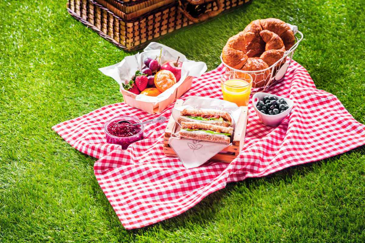 Menu per un picnic romantico, cosa preparare per fare colpo