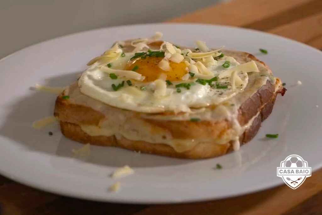 il toast croque madame di casabaio