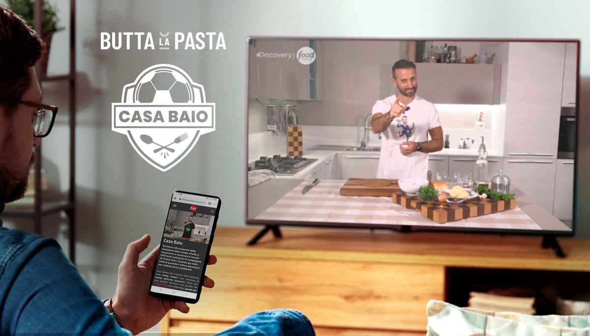 ButtaLaPasta e CasaBaio conquistano la tv: ci vediamo su Food Network