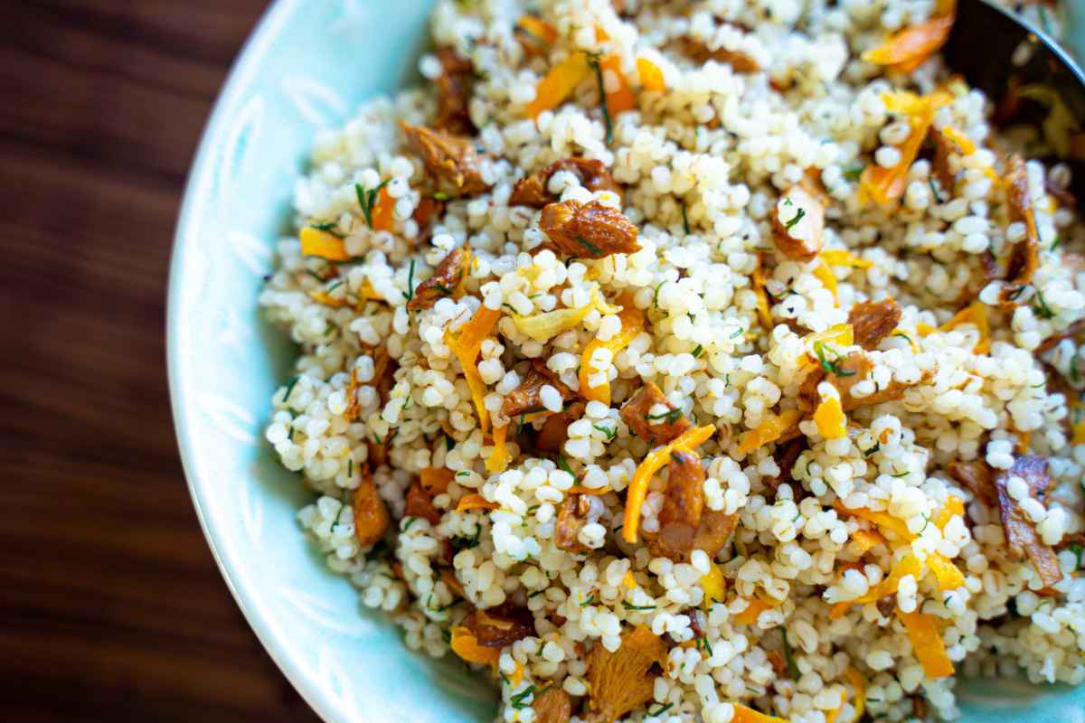 ricette con orzo orzotto con verdure