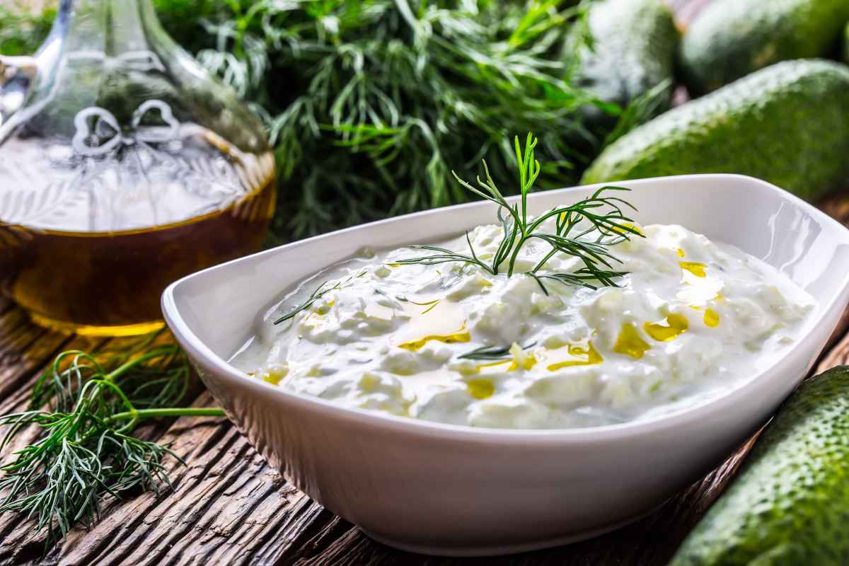 tazza con tzatziki