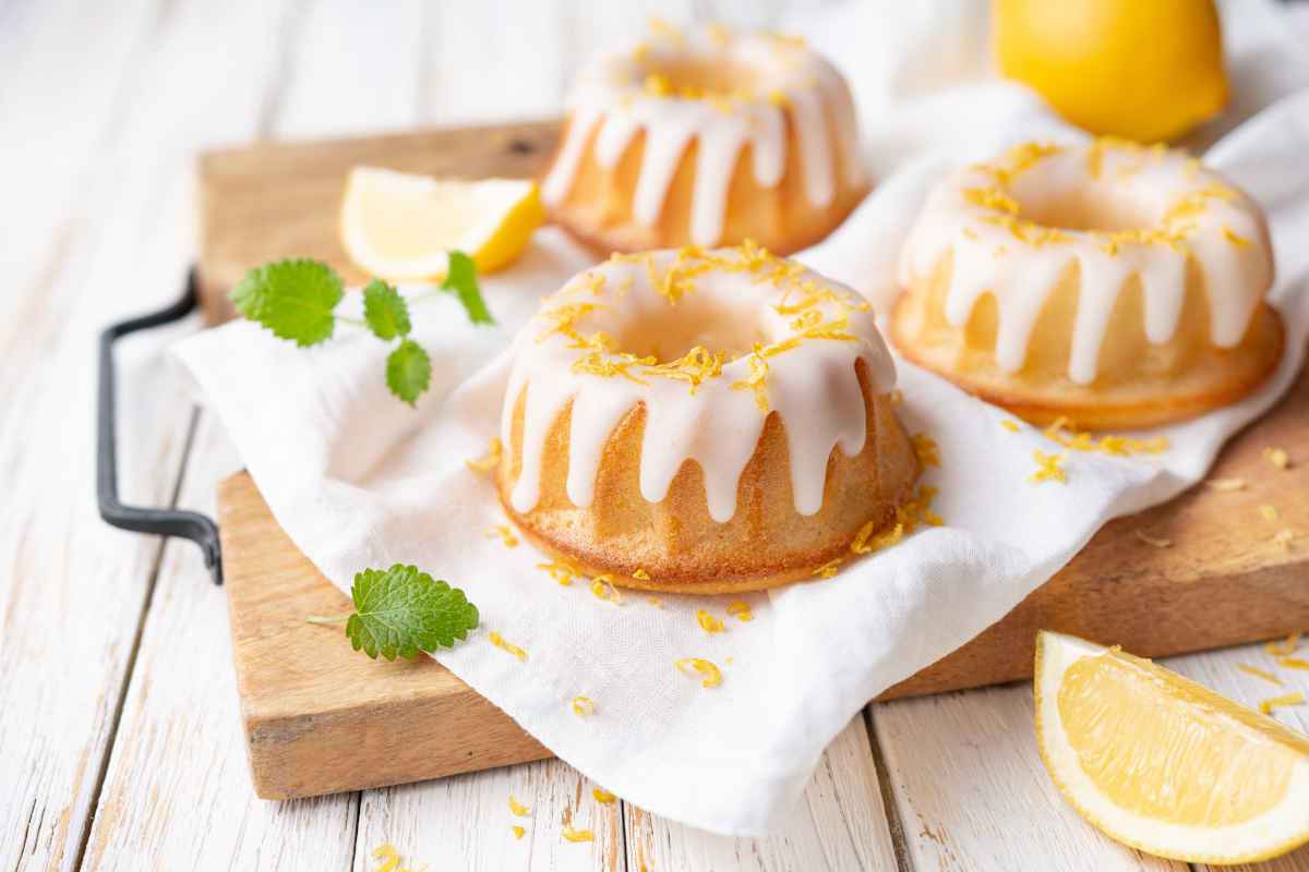 ciambelline con glassa al limone