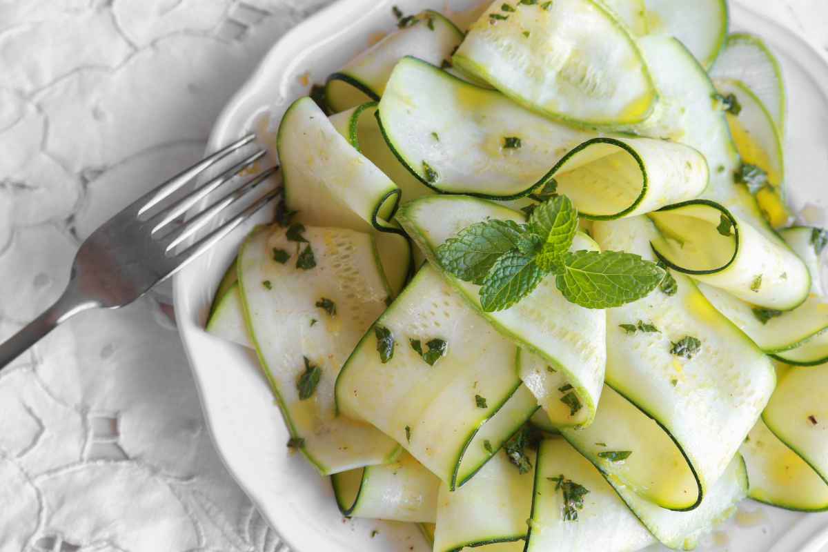 zucchine alla menta