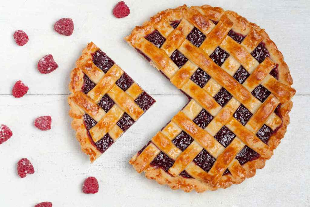 dolci light - crostata senza zucchero per diabetici affettata